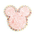 aplique mickey Rosa BB strass